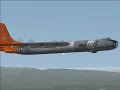 Convair FS2004 B-36 Flybys