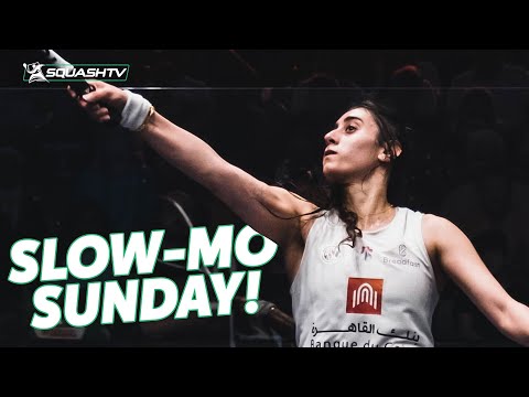 Nour El Sherbini and Tinne Gilis in Slow Motion! | 4k Slow-Mo Sunday 