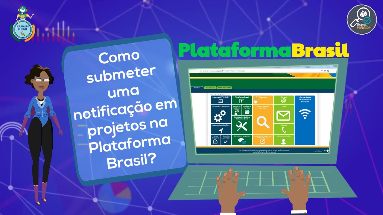Envio de Notificação na Plataforma Brasil