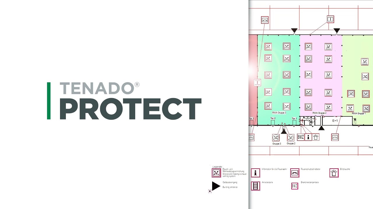 TENADO PROTECT | RWA-Gruppenplan erstellen