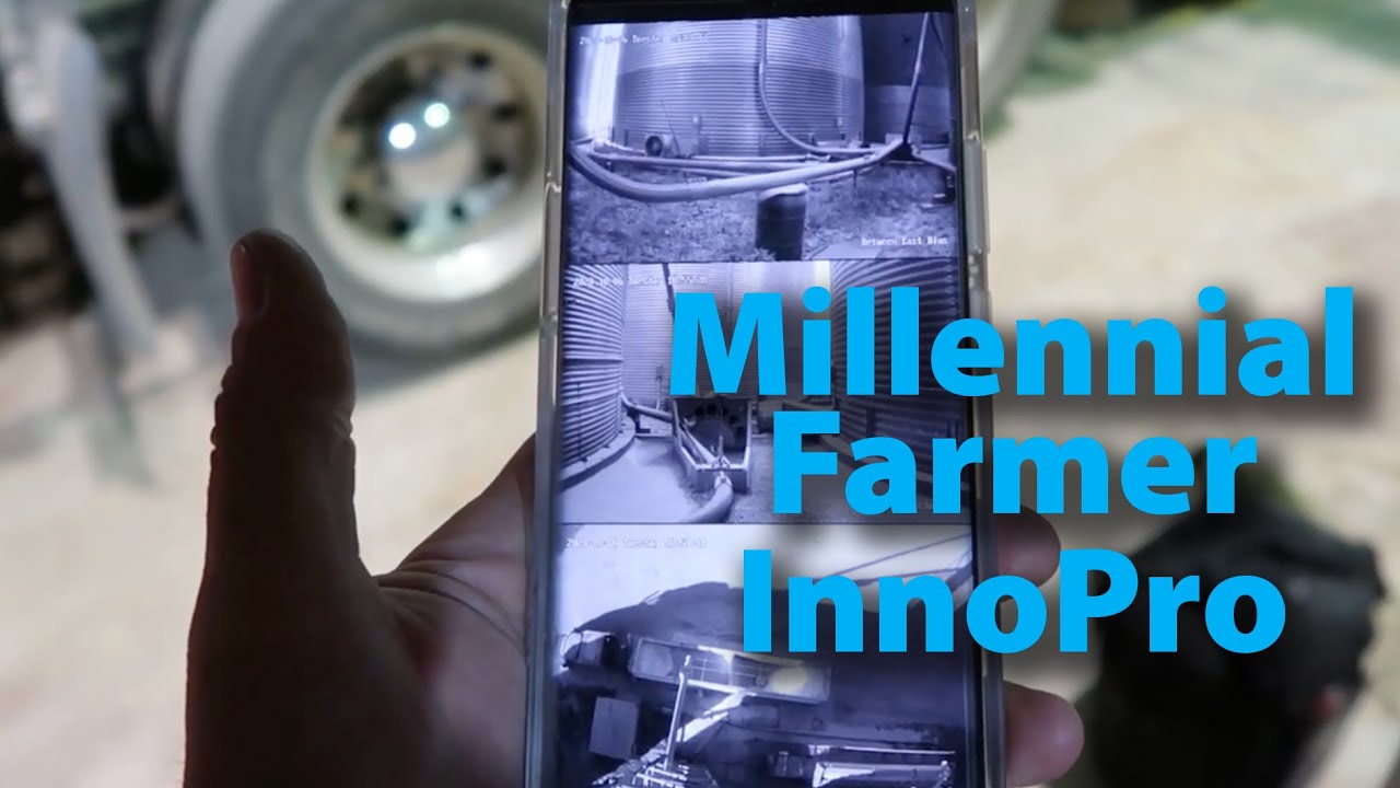 Millennial Farmer uses Dakota Micro's InnoPro Cameras to Remotely Monitor Grain Bins