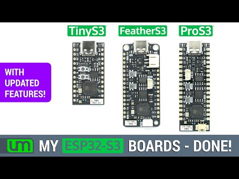 My ESP32-S3 boards are done!