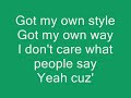 emily osment   i dont think about it  karaoke/instrumental 