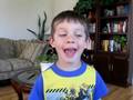 Liam sings The Fishy Song (Age 4)