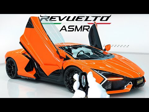2025 Lamborghini Revuelto ASMR - V12 Exhaust Sound, Interior and Exterior