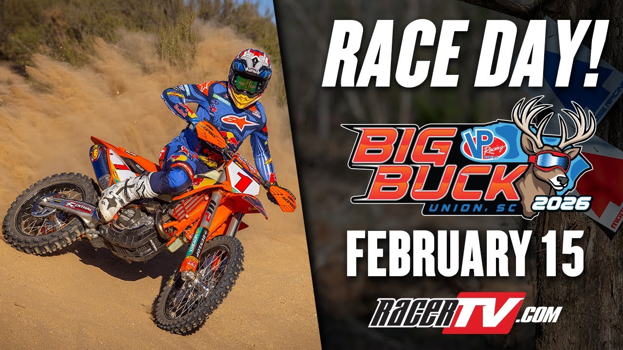 2026 GNCC Racing Live | VP Racing Big Buck | Round 1 - Motorcycles