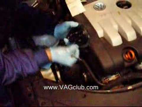 VIDEOMANUAL CAMBIO DE FILTRO DE GASOIL EN PASSAT 3C 2.0 140C