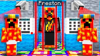 I Got Trapped in Baby Preston's Minecraft Prison!