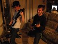 Bob and Jim playing Guitar Hero