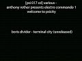 boris divider - terminal city (unreleased)
