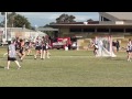 U18 Aus Womens Lacrosse Vic vs WA 19 Apr 2014