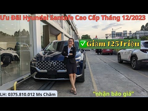 Khuyến Mãi Hyundai Santafe Tháng 12/2023 Giao Xe Trước Tết Dương Lịch