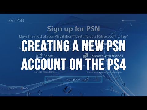 how to sign up to playstation network