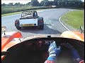a race at lydden hill won by charles de garston in the sr4 1300 camera car closely followed by the jade that was nudged off in the opening lap.