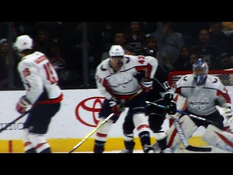 Video: Visor saves Tom Wilson by stopping deflection to face
