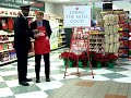 Governor Matt Blunt ringing the bell for Salvaltion Army