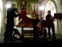 live concert in c�rdoba (argentina) on 23rd of october 2008. manfredo kraemer (violin), diego nadra (oboe), juan manuel quintana (gamba), jorge lavista (harpsichord). museo san alberto, concert series 