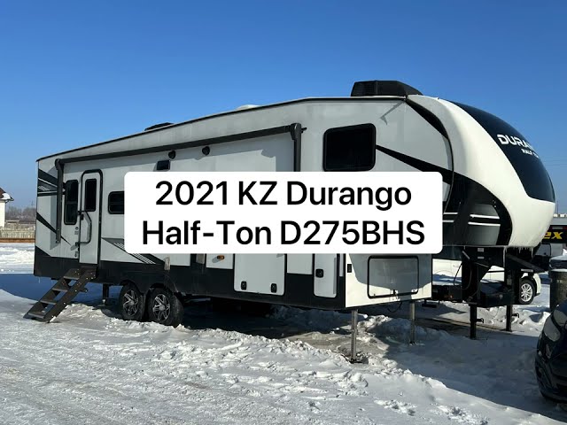 2021 K-Z Durango D275BHS Fifth Wheel Camper Bunks dans Caravanes classiques  à Winnipeg