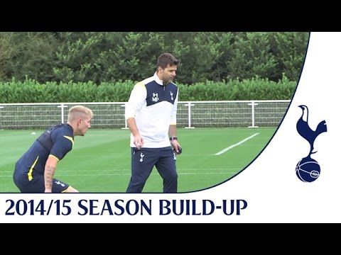 Exclusive! Mauricio's first training session