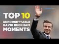 with david beckham announcing his retirement, we look back at 10 unforgettable moments from the career of the england and manchester united legend. subscribe...