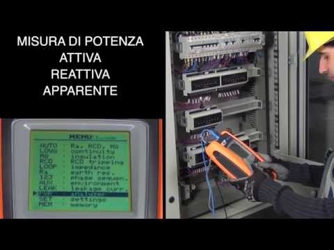 COMBI420 :STRUMENTO PER VERIFICHE IMPIANTI ELETTRICI  IN ACCORDO A CEI 68-8 E MISURA PARAMETRI DI RETE MONOFASE