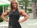 Gerry Deach flexing big muscle Gerry Deach flexing big muscle