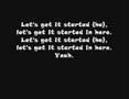 Black Eyed Peas Let´s Get It Started