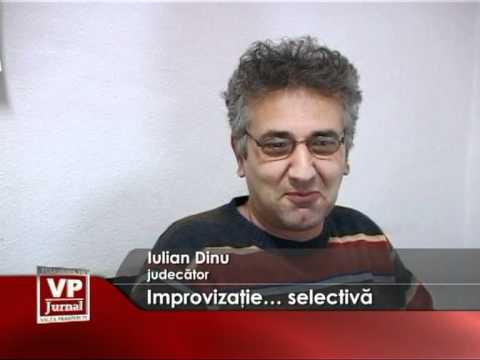 Improvizatie… selectiva