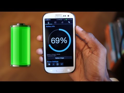 how to save battery on the galaxy s