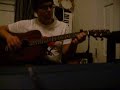 i learned guitar well enough to write one song. my pal dave helped me make a recording of it. i posted it online and a couple people listened to it. the other night, i recorded my friends playing guitar hero and then i snuck away like a creepster and shot myself being pretentious. then, the next day, i made a music video of my one guitar song, home. sacre francois.