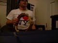 i learned guitar well enough to write one song. my pal dave helped me make a recording of it. i posted it online and a couple people listened to it. the other night, i recorded my friends playing guitar hero and then i snuck away like a creepster and shot myself being pretentious. then, the next day, i made a music video of my one guitar song, home. sacre francois.