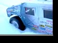 Tamiya hummer in snow