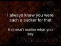 A boy brushed red living in black and white lyrics underoath