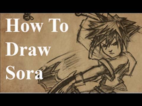 how to draw sora