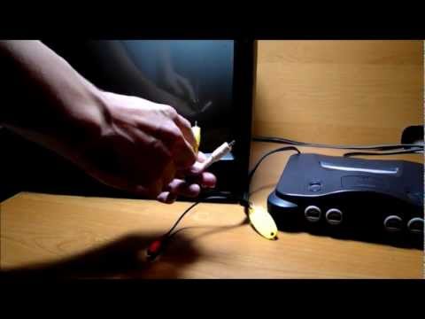 how to hook up a nintendo 64