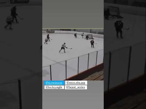TJ forecheck to a goal