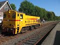 Diesel locomotive Strukton in Simpelveld,the Netherlands Diesel locomotive Strukton in Simpelveld,the Netherlands