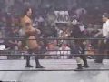 scott hall takes on super calo with a run in by a returning ray traylor (big bossman)