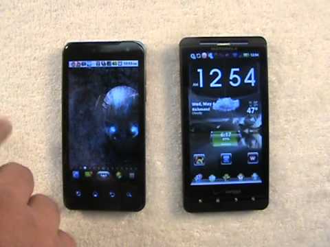 T-Mobile LG G2x + SPB Shell 3D vs Verizon Motorola Droid X + Go Launcher EX (part I)
