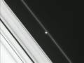 Saturn's moon Prometheus and the F ring