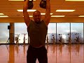 9.3.08 - 2-Arm K.B. Push Press w/ 70lbs x 8reps