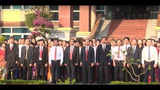 TP Uông Bí: Nghiêm túc thực hiện nghi thức chào cờ đầu tuần