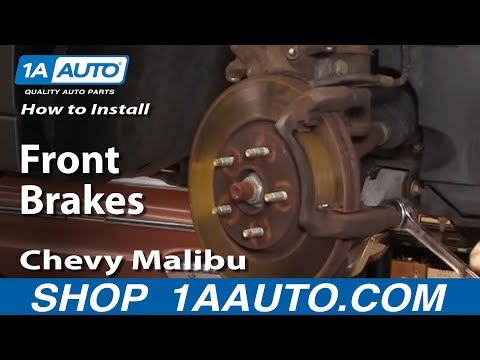 How to Install Replace Front Brakes Chevy Malibu 04-08 1AAuto.com