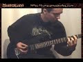 wasted years  iron maiden guitar cover  by jose barbosa