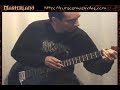 wasted years  iron maiden guitar cover  by jose barbosa