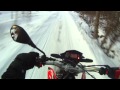 Aprilia SXV 550 with Ad Boivin Explorer snowtrack kit Part 1