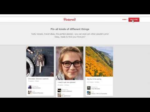 how to log into pinterest