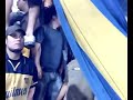 guille juanchi y hernán en la 12 boca vs  racing 2008  2 