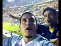 guille juanchi y hernán en la 12 boca vs  racing 2008  2 