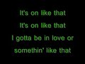 TLC-Diggin on you